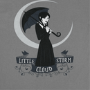 Wednesday Little Storm Cloud Charcoal T-Shirt rockit-t-shirts.myshopify.com #Indie_Vinyl_Den#