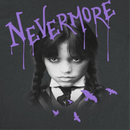 Wednesday Nevermore Drip Black T-Shirt rockit-t-shirts.myshopify.com #Indie_Vinyl_Den#