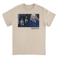 Wednesday Simple Sand T-Shirt rockit-t-shirts.myshopify.com #Indie_Vinyl_Den#