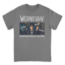 Wednesday Snap Snap Charcoal T-Shirt rockit-t-shirts.myshopify.com #Indie_Vinyl_Den#