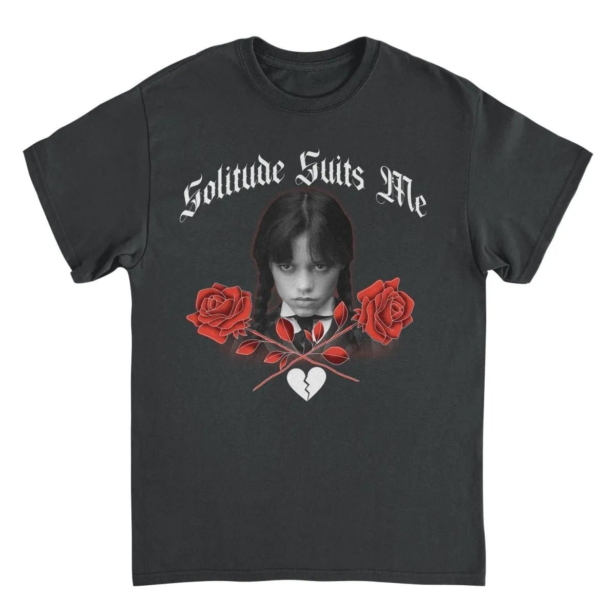 Wednesday Solitude Black T-Shirt