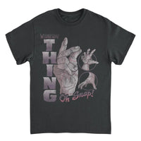 Wednesday Thing Oh Snap Black T-Shirt rockit-t-shirts.myshopify.com #Indie_Vinyl_Den#