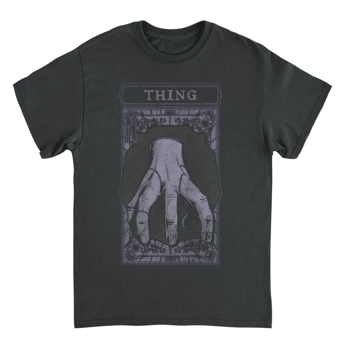 Wednesday Things Card Black T-Shirt