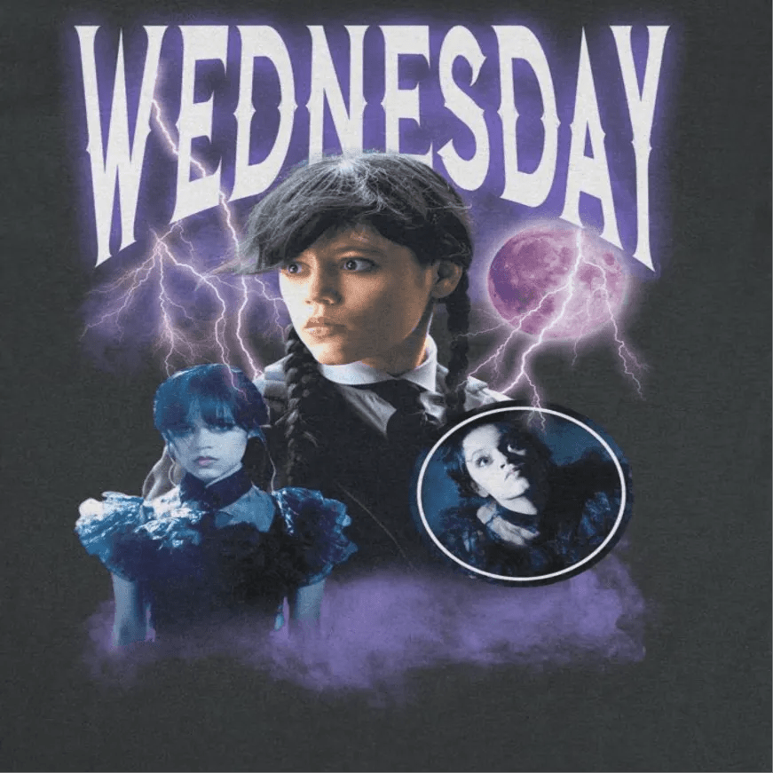 Wednesday Wednesday Compilation Black T-Shirt