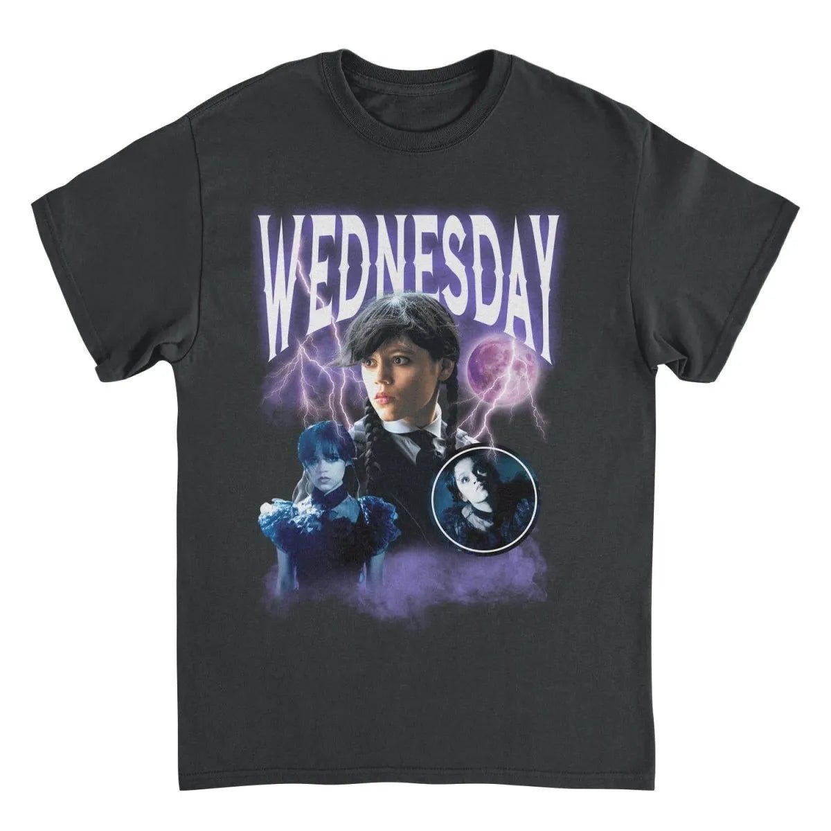 Wednesday Wednesday Compilation Black T-Shirt rockit-t-shirts.myshopify.com #Indie_Vinyl_Den#