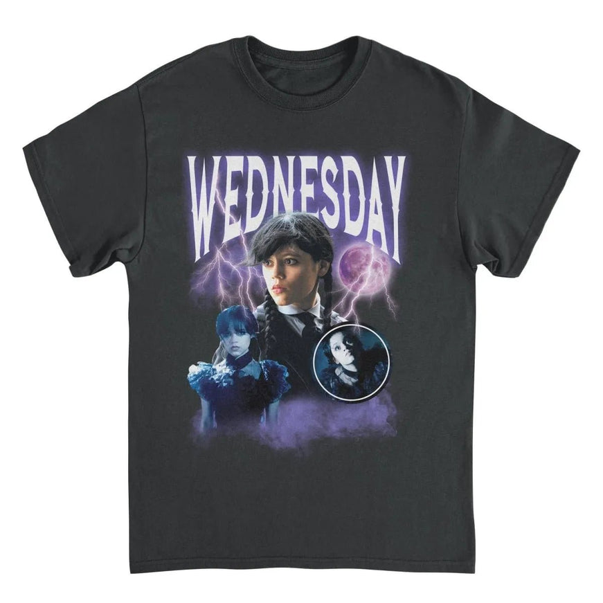 Wednesday Wednesday Compilation Black T-Shirt