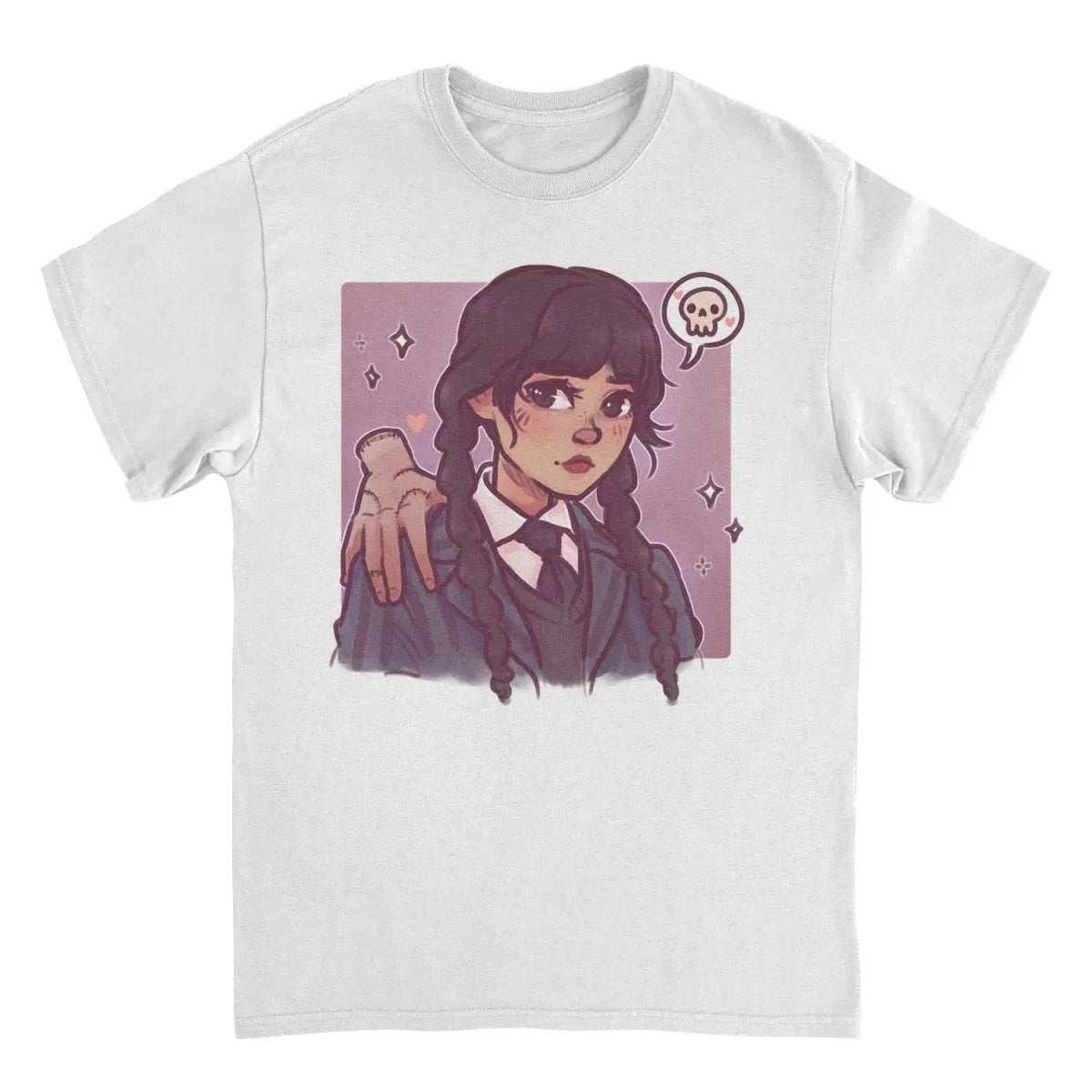 Wednesday Wednesday White T-Shirt rockit-t-shirts.myshopify.com #Indie_Vinyl_Den#