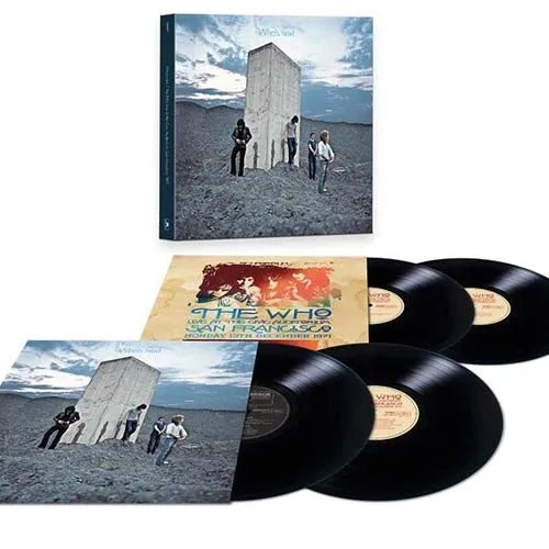 Who,The - Who's Next: 50th Anniversary (Album + San Francisco Live - 1971) - Vinyl Record 4LP rockit-t-shirts.myshopify.com