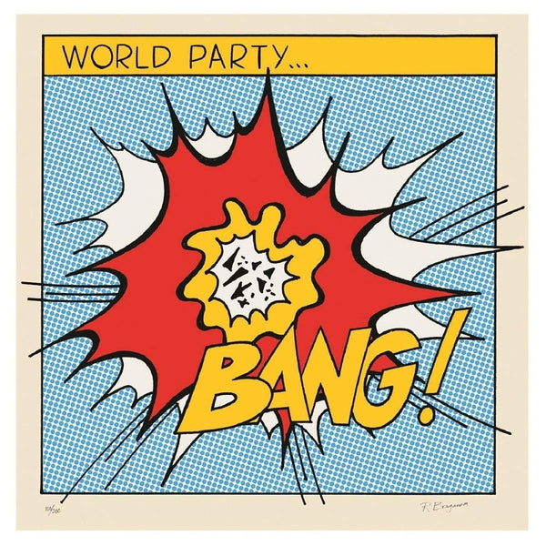 World Party - Bang! - White Color Vinyl Record *