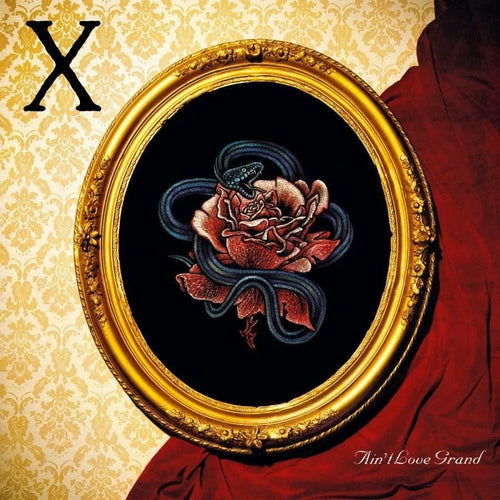 X - Ain't Love Grand - Gold Color Vinyl Import 180g rockit-t-shirts.myshopify.com #Indie_Vinyl_Den#