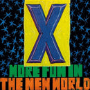 X - More Fun In The New World - Blue Vinyl Record Import 180g rockit-t-shirts.myshopify.com #Indie_Vinyl_Den#
