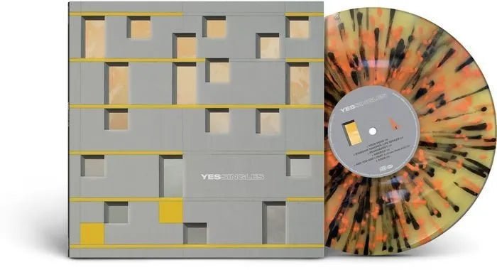 Yes - Yessingles [Rocktober] - Yellow,Orange, Black Splatter Color Vinyl *