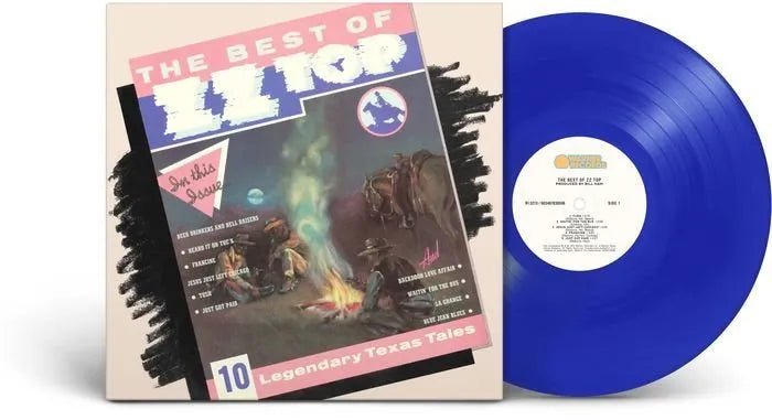 ZZ Top- Best Of ZZ Top [Rocktober] - Transparent Blue Color Vinyl record *
