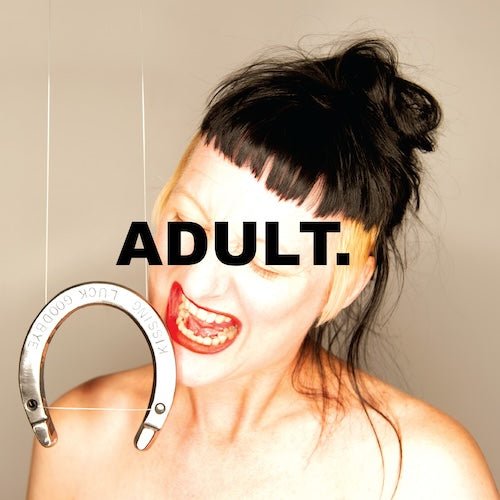 ADULT. - Kissing Luck Goodbye - Red Color Vinyl Record