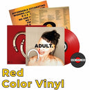 ADULT. - Kissing Luck Goodbye - Red Color Vinyl Record