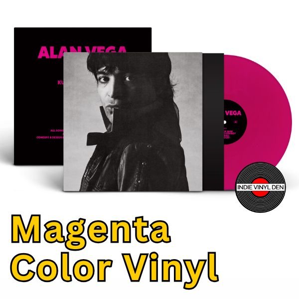 Alan Vega (Remastered) Alan Vega - Magenta Color – Indie Vinyl Den
