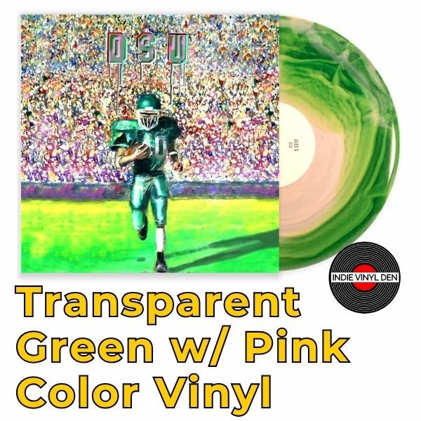 Alex G - DSU - Transparent Green with Pink - Vinyl Record