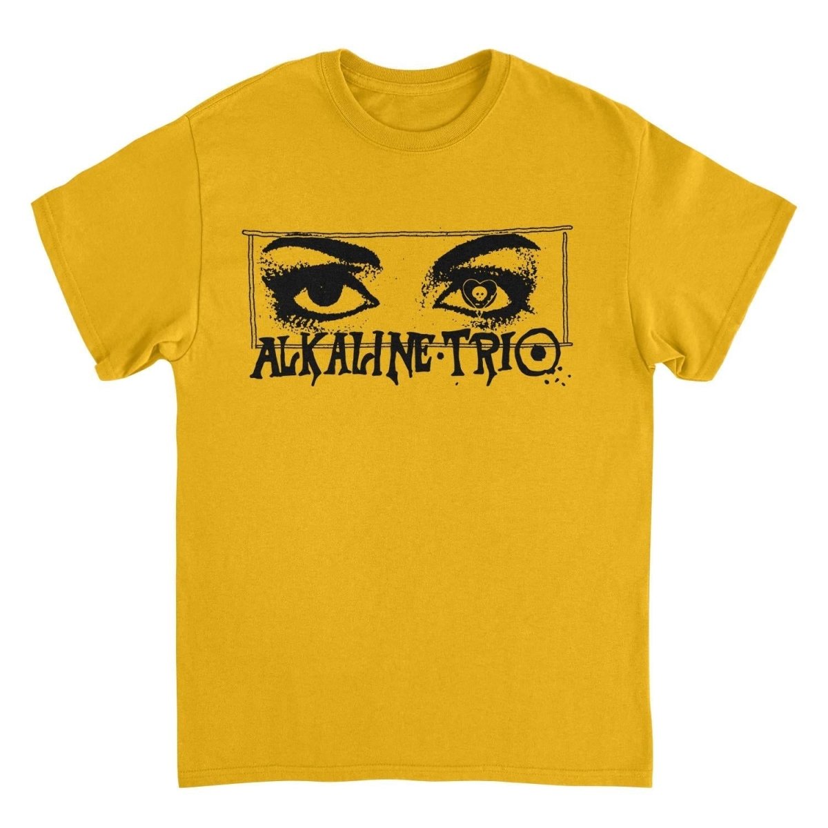 Alkaline Trio Alkaline Stare Gold T-Shirt - Indie Vinyl Den