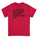 All T-Shirt - All Inclusive Holiday Themed - Indie Vinyl Den