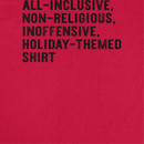 All T-Shirt - All Inclusive Holiday Themed - Indie Vinyl Den