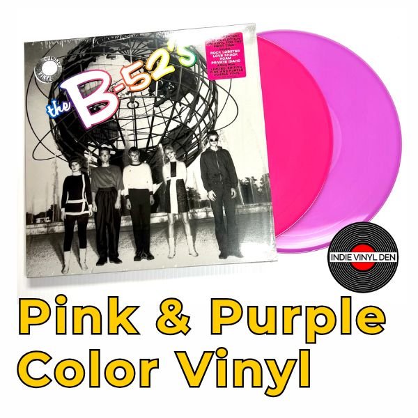 B-52s - Time Capsule: Songs for a Future Generation - Pink & Purple Color Vinyl Record 2LP