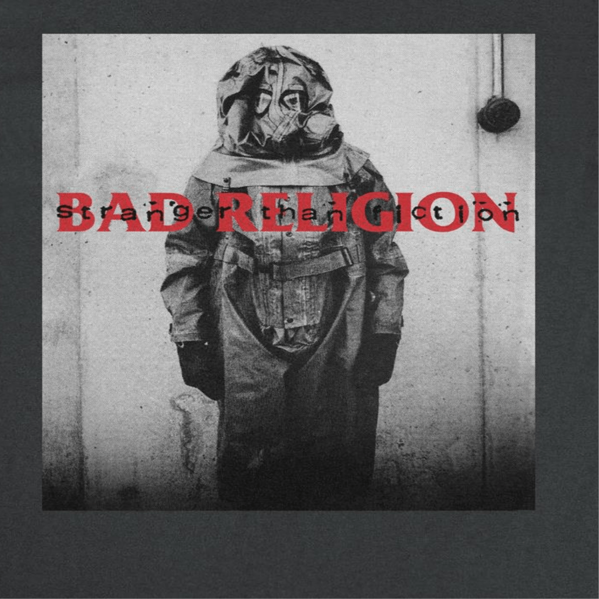 Bad Religion Hazmat Stranger Than Fiction Black T-Shirt - Indie Vinyl Den