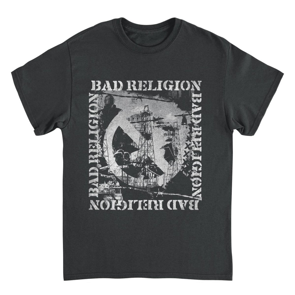 Bad Religion This Is Hell Front Black T-Shirt - Indie Vinyl Den