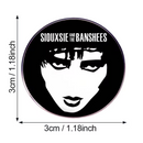 Siouxsie and the Banshees Face Round - Enamel Pin