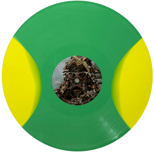 Best Of Jim Henson's Fraggle Rock - Yellow & Green Split Color Vinyl Record RARE
