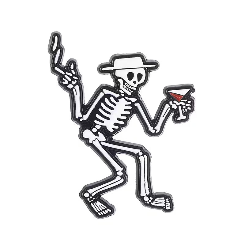 Social Distortion Skelly - Enamel Pin