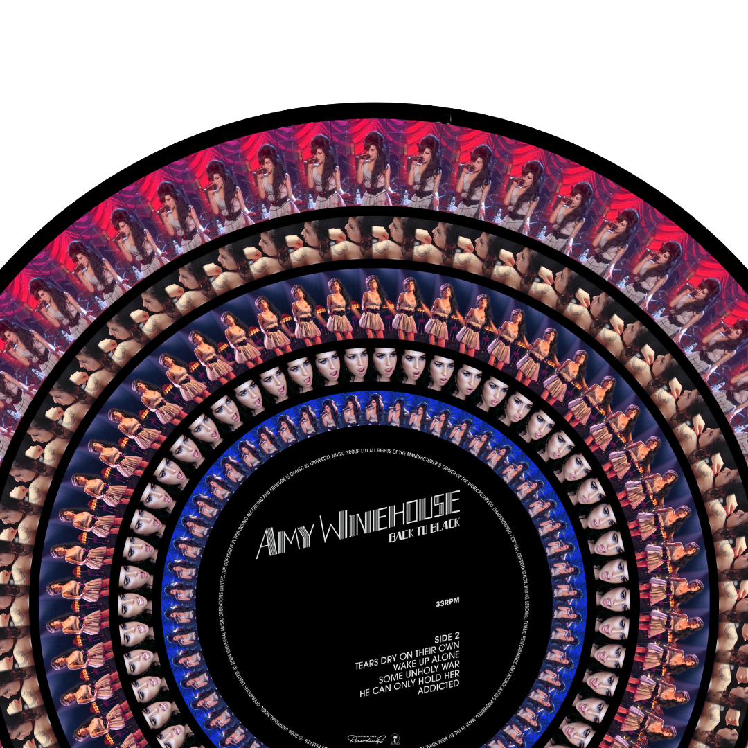 Amy Winehouse - Back To Black - 20th Anniversary - Zoetrope Vinyl Picture Disc