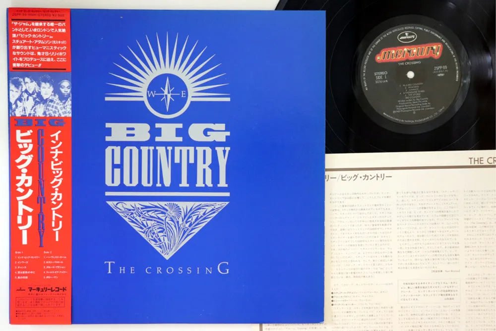 Big Country - Crossing - Vinilo vintage japonés