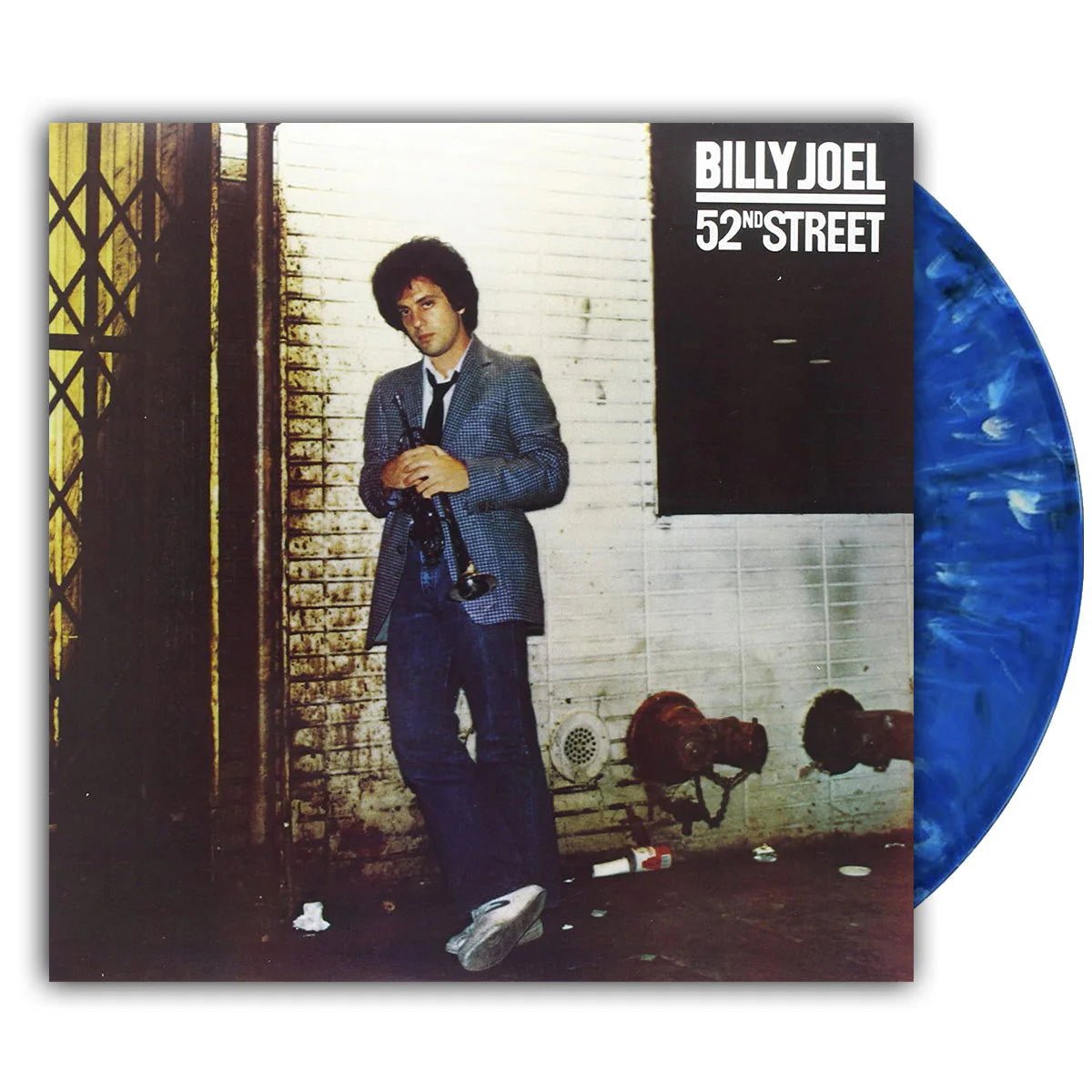 Billy Joel - 52nd Street - Blue Swirl Vinyl Color Record