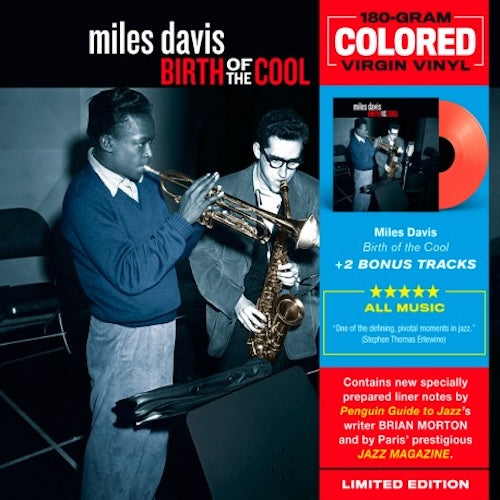 Miles Davis - Birth of Cool - Red Vinyl Record 180g Import