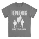 The Pretenders USA Tour 1984 Charcoal T-Shirt
