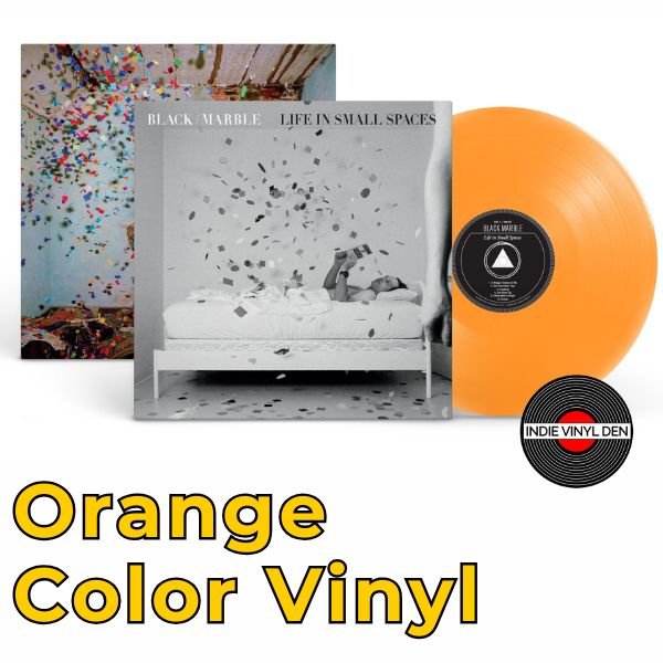 Black Marble - Life in Small Spaces - Transparent Orange Color Vinyl Record [Pre-Order]
