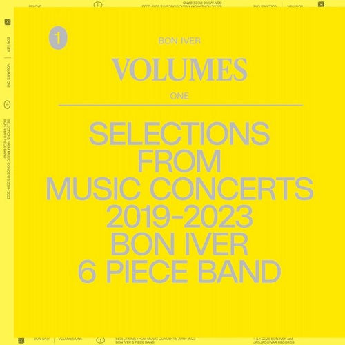Bon Iver - VOLUMES: ONE "SELECTIONS FROM MUSIC CONCERTS ...”  Vinyl Record