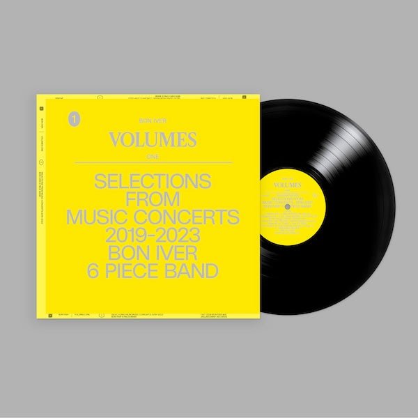 Bon Iver - VOLUMES: ONE "SELECTIONS FROM MUSIC CONCERTS ...”  Vinyl Record