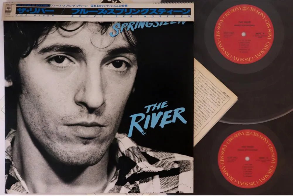 Bruce Springsteen - River- Japanese Vintage Vinyl rockit-t-shirts.myshopify.com #Indie_Vinyl_Den#