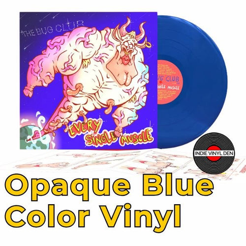 Bug Club, The - Every Single Muscle - Opaque Blue Color Vinyl Record