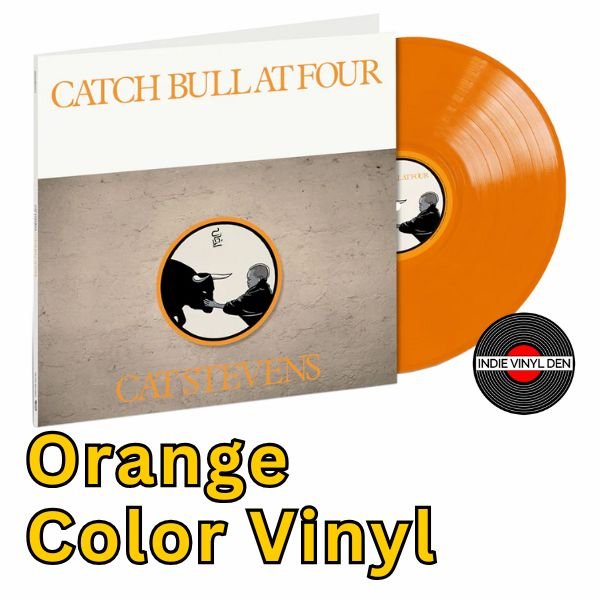 Cat Stevens - Catch Bull at Four - Orange Color Vinyl Record