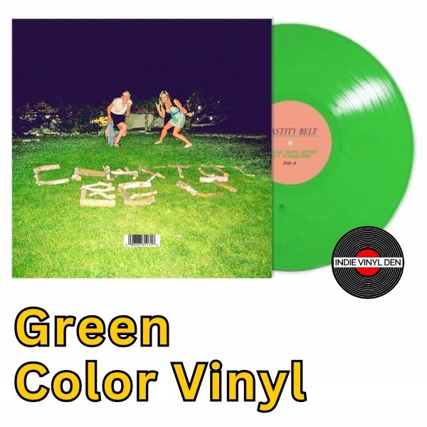 Cinturón de castidad - Cinturón de castidad - Disco de vinilo de color verde