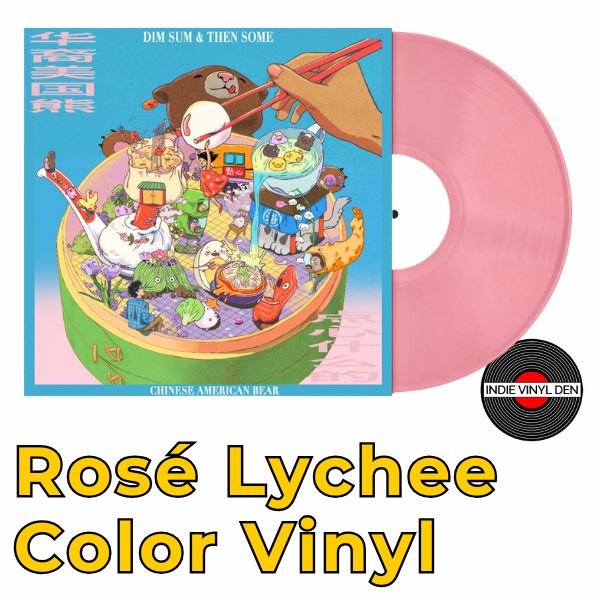 Chinese American Bear - Dim Sum & Then Some - Rosé Lychee Color Vinyl