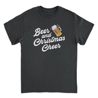 Christmas T-Shirt - Beer and Christmas Cheer - Indie Vinyl Den