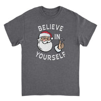 Christmas T-Shirt - Believe in Yourself - Indie Vinyl Den