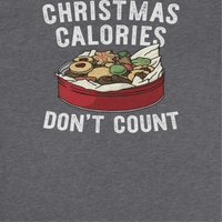 Christmas T-Shirt - Christmas Calories Don't Count - Indie Vinyl Den