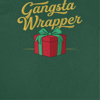 Christmas T-Shirt - Gangsta Wrapper - Indie Vinyl Den