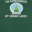 Christmas T-Shirt - I'm Surrounded by Snowflakes - Indie Vinyl Den