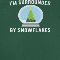 Christmas T-Shirt - I'm Surrounded by Snowflakes - Indie Vinyl Den