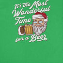 Christmas T-Shirt - It's The Most Wonderful Time for a Beer - Indie Vinyl Den